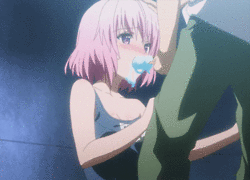 unlimited-sexxy-works:  To Love Ru Darkness ~ Momo’s Blowjob 