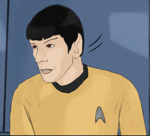 marlinspirkhall: marlinspirkhall:Put Spock in command gold, and his sassy levels exponentially incre