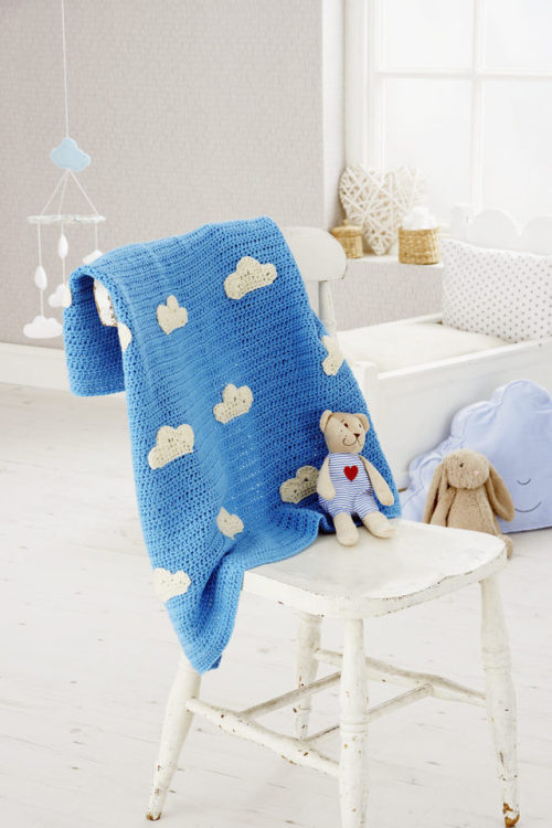 Blue Sky Blanket via Sew and So