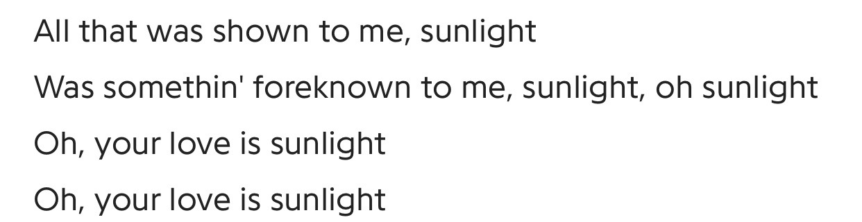 Sunshine! Lyrics - Beartooth - Only on JioSaavn