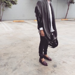 fashionandstyleformen:  Hi  Scarf & Pants: