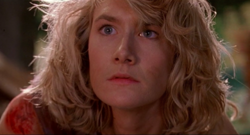 rinnfey: “dinosaurs…eat man…women inherit the earth…” laura dern as dr. ellie sattler in jurassic pa
