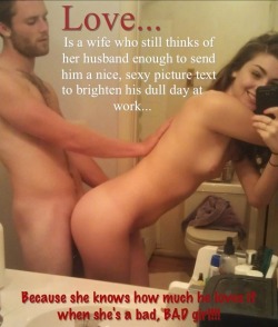 hotwifesturnmeon:cuckmeme:  If you like Cuckold images.. follow me at: http://cuckmeme.tumblr.com/Check my archive with over 23k images: http://cuckmeme.tumblr.com/archive     Let your wife play!