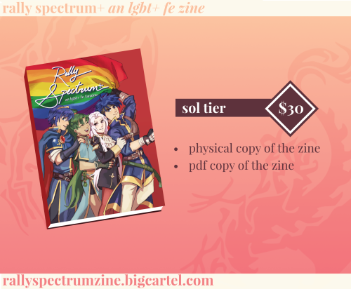 rallyspectrumzine: ✨️‍ Preorders for Rally Spectrum+, an LGBT+ Fire Emblem fanzine, are now open! ️‍