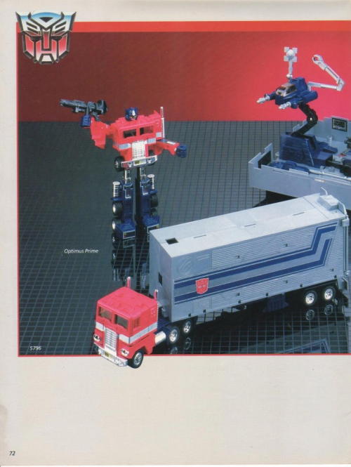 aeonmagnus:Hasbro 1984 Transformers Toy Fair catalogue.