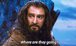 Thorin. You can’t give up now…It’s this…it’s this place. I think a sickness lies on it.