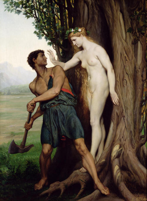 khrysothemis:Émile Bin - The Hamadryad 