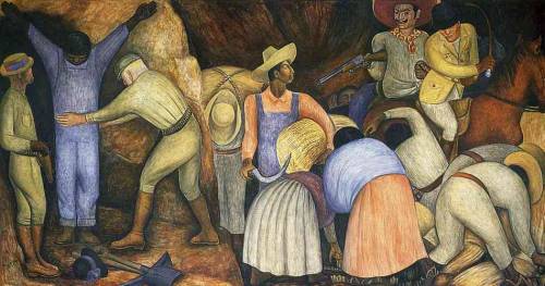The Exploiters, 1926, Diego RiveraMedium: fresco