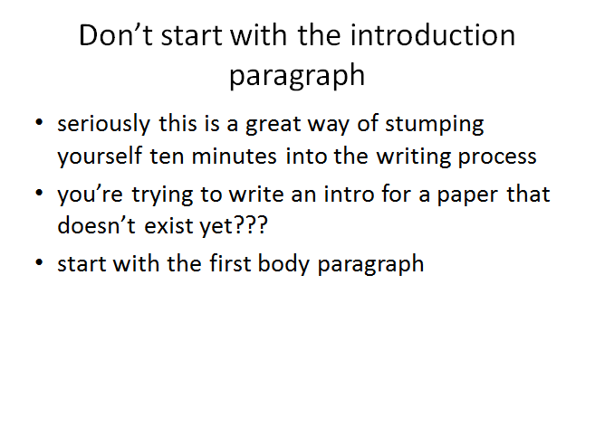 ways to start an essay about yourself