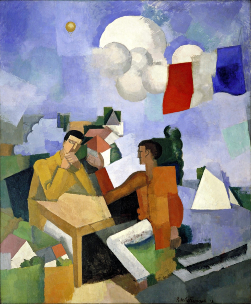 canvasobsession-deactivated2013:  Roger de La Fresnaye The Conquest of the Air 