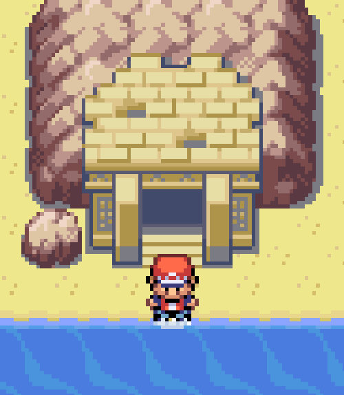 meteor-falls:  Tanoby Ruins, Quest IslandPokemon LeafGreen for Game Boy Advance 