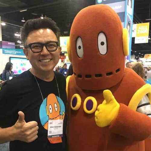 This guy. #brainpop #iste2016 (at Colorado Convention Center)