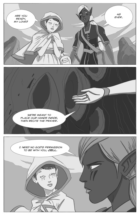 bryankonietzko:giancarlovolpe:  “God of Love” is here!This is basically one of those stories I’d never be able to get away with in the animation industry. So I figured I’d make it into a webcomic, which you can read here, for free.I hope