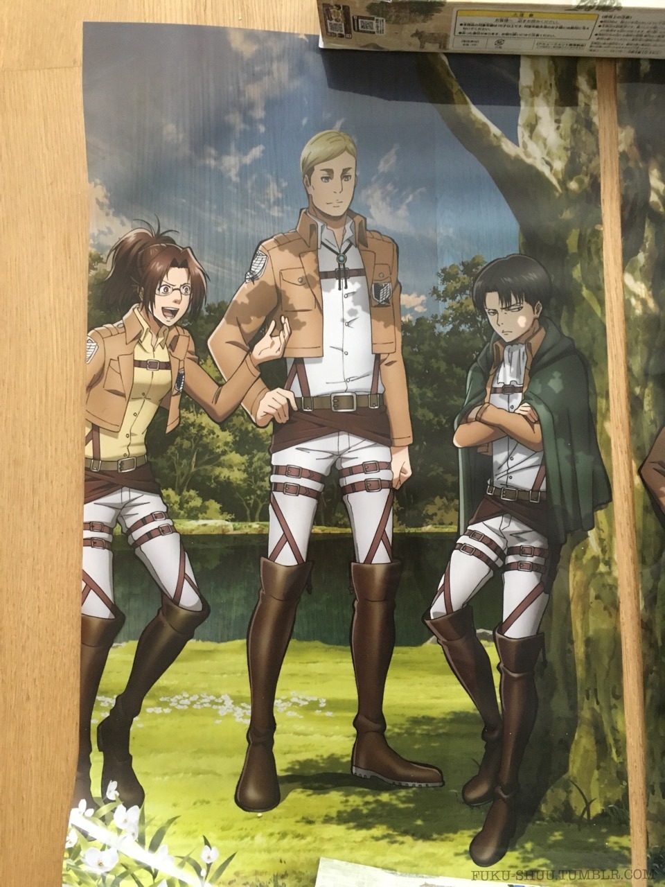 My Shingeki no Kyojin merchandise haul for today: Banpresto’s “Warriors on Break”