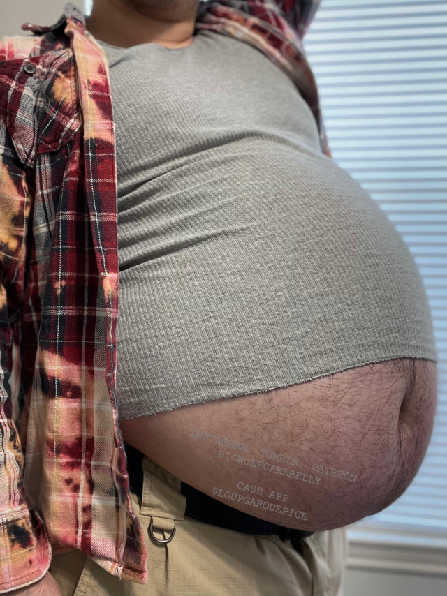 Bigwolfcakebelly:👀 But What If You Saw A Belly Hangin’ Out This Much In Public?