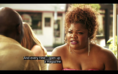 vikkidc:gabbsalot:muvataughtme:heyblackrose:banana-cake:oldfilmsflicker:Phat Girlz, 2006 (dir. Nnege