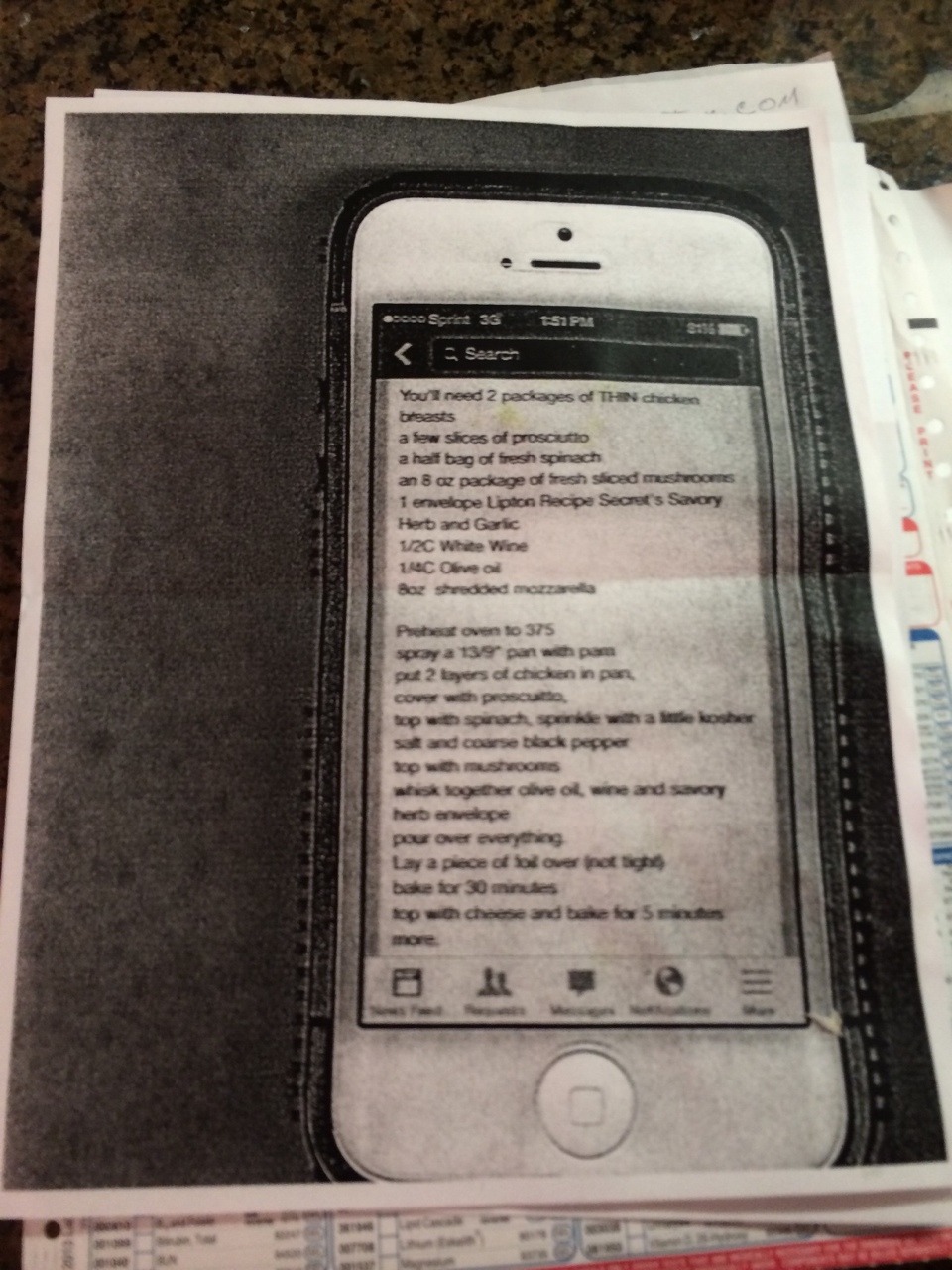 justindeee:  MY MOM PHOTOCOPIED HER PHONE BECAUSE SHE DIDNT KNOW HOW TO SCREENSHOT