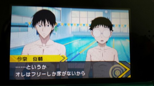 kimchikiwi:great-blaster:Imaizumi: “I only swim freestyle.”言っちゃったよ！！！！！