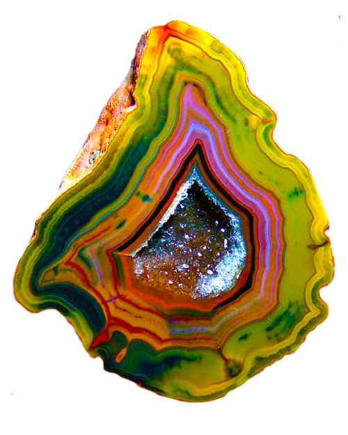 partyinthemysterymachine: divine-genesis: Transparent Condor Agate Geode.  @apocokat Naturally occur