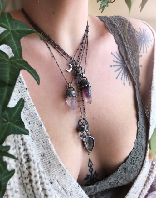 shoptheopaque: Shop update tomorrow at 5pm EST. I made more Lariat Style and Layering Necklaces! the
