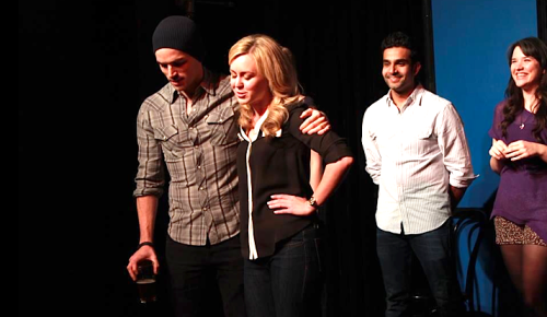 Ian Harding on stage/backstage ioWest performing Armando