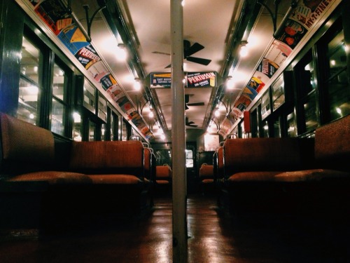 stephannnnn: Vintage NYC Train (1900s).