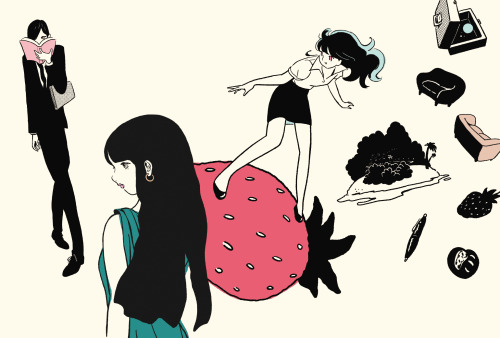 “NETTAI” written by tomihiko morimi illustration by yunico uchiyamapostcard design by miyo kimura