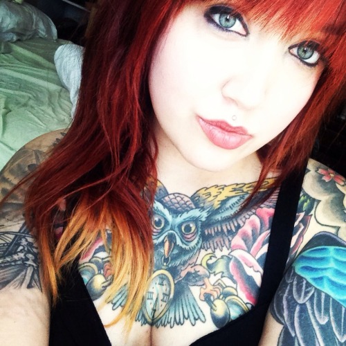 sailormorgan:  inkeddolls:  #InkedDoll  Oh hey it’s me. 😏 