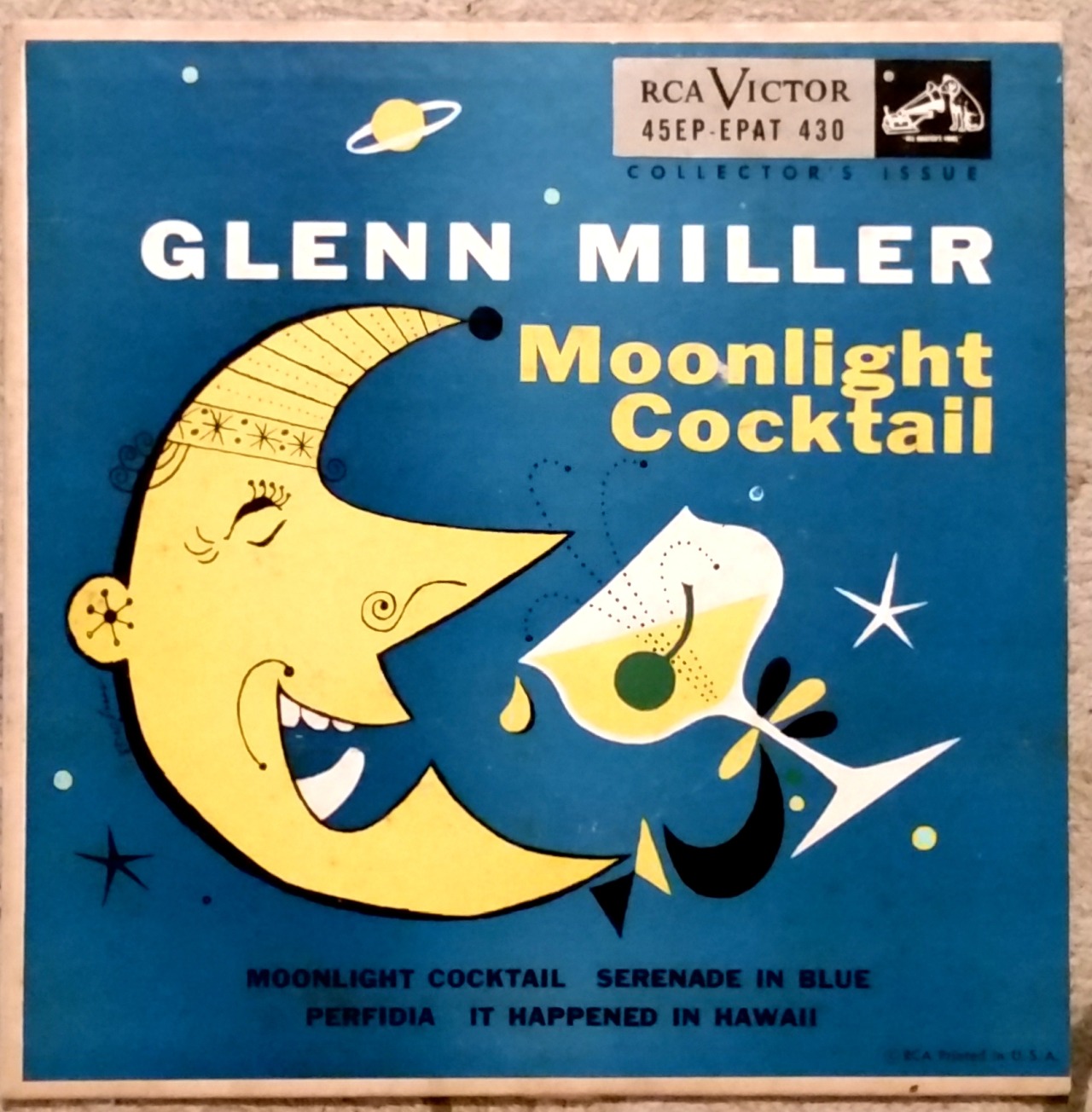 suemax:  Glenn Miller - Moonlight Cocktail (RCA Victor Records, 1954) 7 inch EP