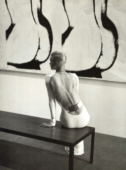 photographicpictures:Andy Warhol Museum, Pittsburgh Kylie Bax by Steven Meisel - Gucci by Tom Ford Fall 1996 