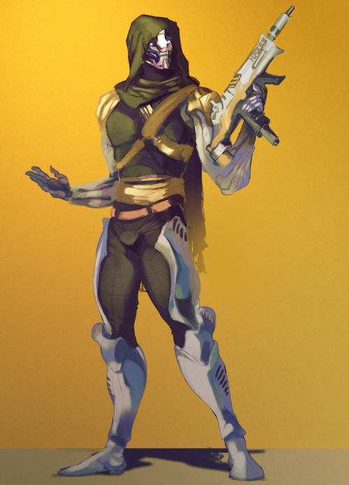 vexartblog:I realized I forgot to post this lmao. My Exo Hunter Kern-18.