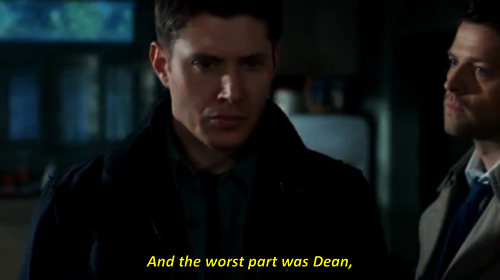 mishagetsmekilled:  trippydestiel:  During this scene I kept thinking back to 6x20