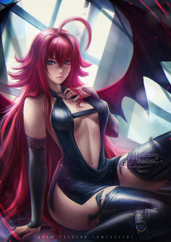 axsens:  Rias Gremory♥ SFW/NSFW 4K jpg + video process etc &gt;&gt; patreon.com/axsens