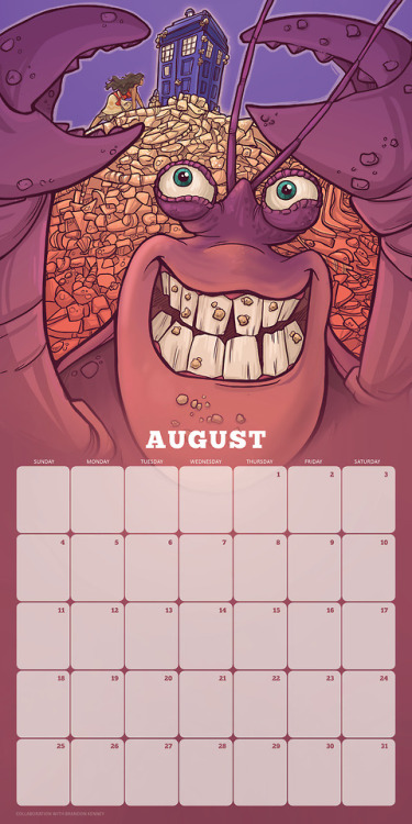  The 2019 calendar is available for pre-sale! This is full of some of my more recent work and includ