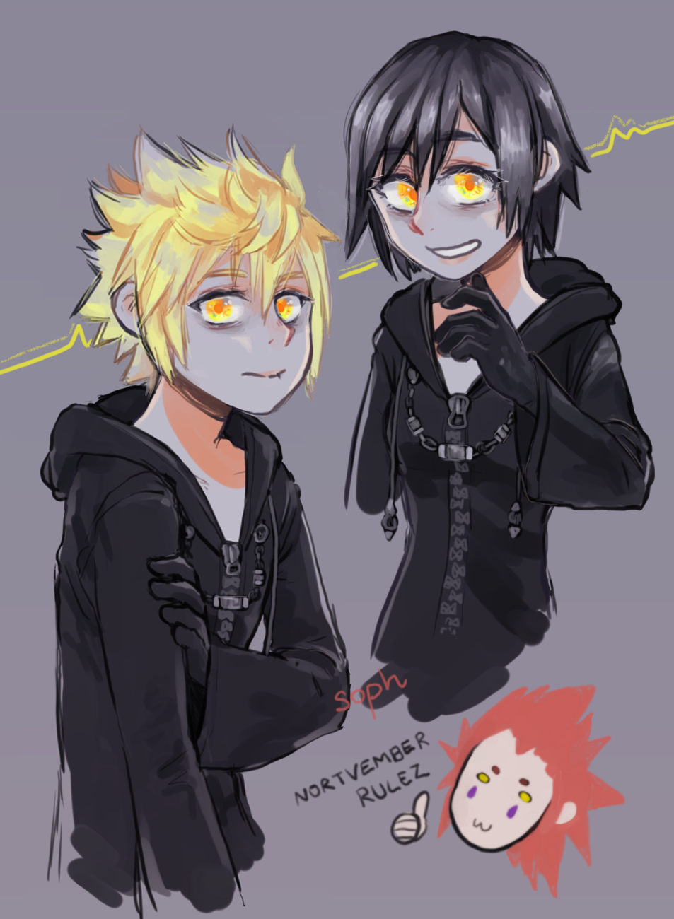 sophophoph:  some norted seasalt trio back from nortvember yo
