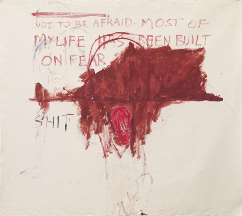 likeafieldmouse:  Tracey Emin - Exorcism of the Last Painting I Ever Made (1996)