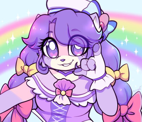 moozua: i’ve been binging precure, so here’s a doodle! ✨