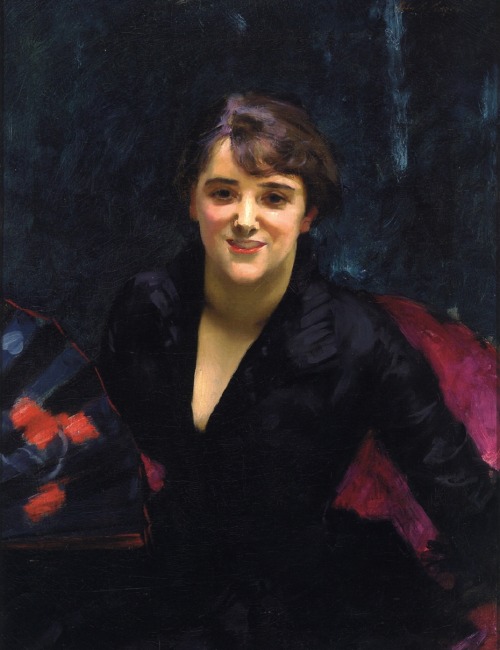 Madame Errazuriz, or, The Lady in Black. ~ John Singer Sargent. Via theartgeeks. 