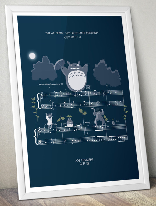 I’m currently working on a new Movie Classics poster for the film My Neighbor Totoro 