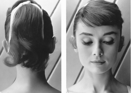 ✧ Audrey Hepburn test shots for War and Peace (1955)