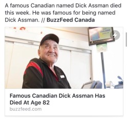 punkfather:  Everyone please take a moment of silence to honour a true Canadian icon 