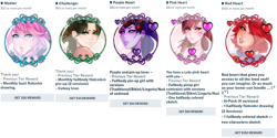   Opening New Tier Slots For Master, Challenger, Purple Heart, Pink Heart, And Red