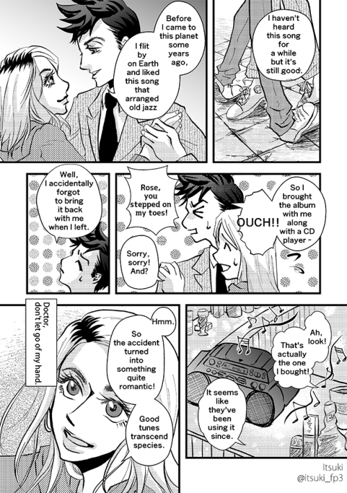 “Dance with you” I drew a comic! I love #10th/rose ♥English translation: cerri ( @cerrii