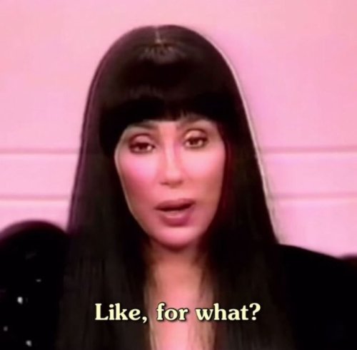 profeminist:Cher being interviewed in the 90′s