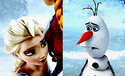 kpfun:Elsa created Olaf. As his builder, part of her personality went to Olaf (likewise, the other c