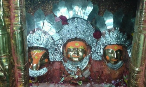 Mahabhairava with Shakti and Ganesha, Nepal