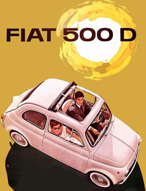 simobutterfly:Fiat 500 | Vintage Italian Originality