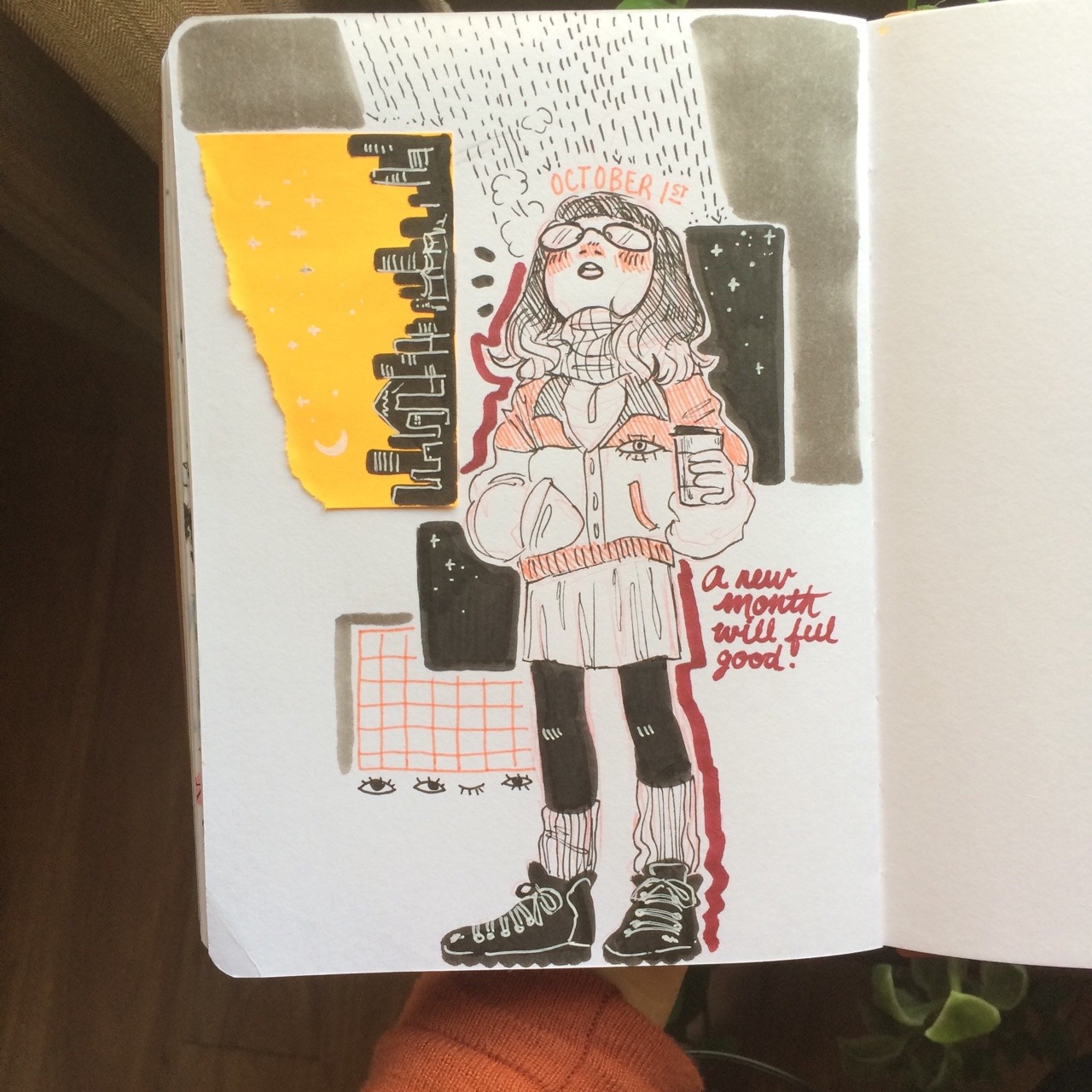 8-butt:  Inktober begins again. 