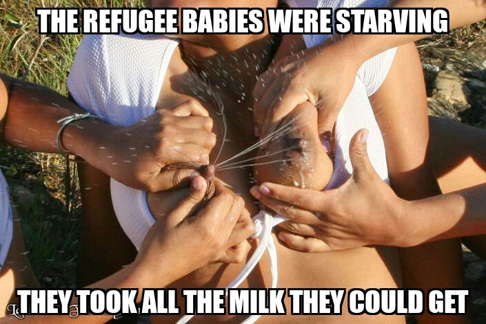 interracial-titfuck:African refugees
