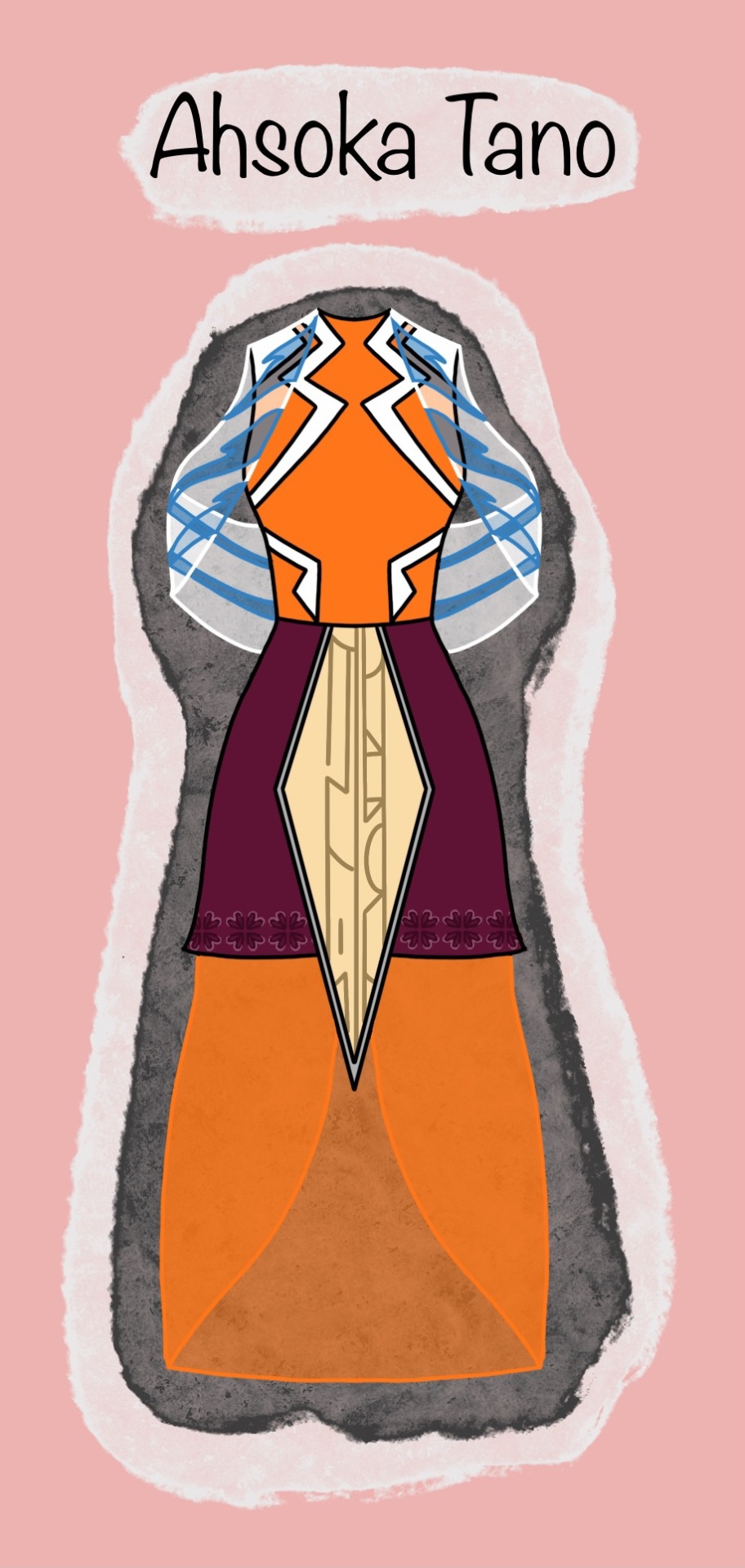 Dress Inspired By Ahsoka Tano